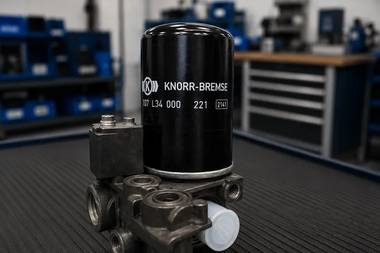 Air dryer cartridge - Mueller Luftfeder spare parts - ai modified
