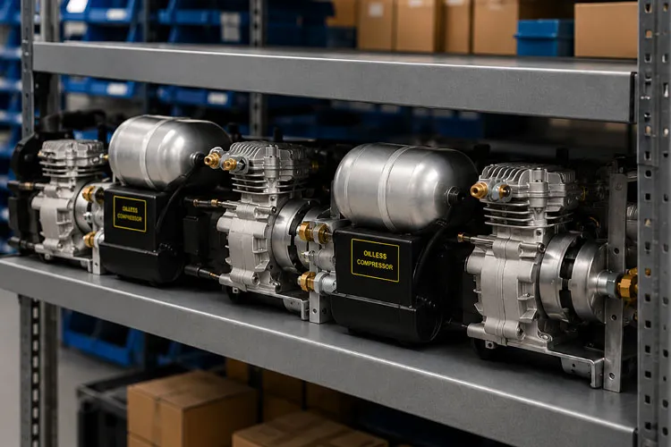 Mueller Luftfeder-spare Parts oilless compressor - ai modified